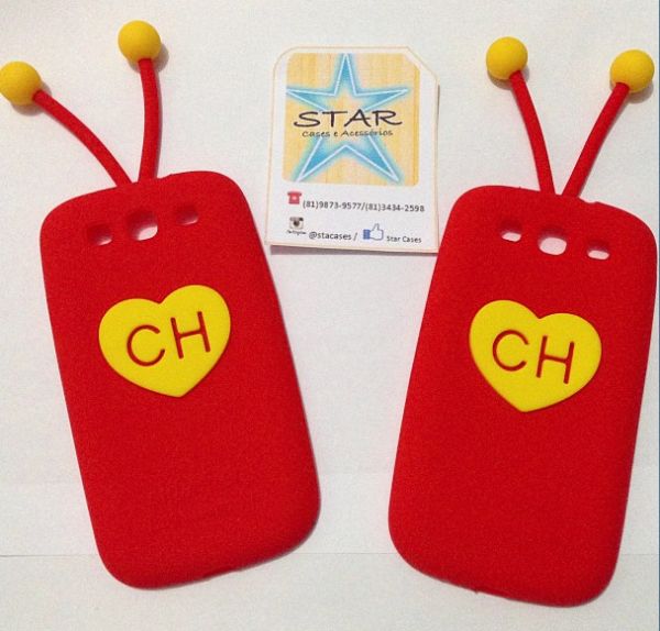 case chapolim para galaxy s3